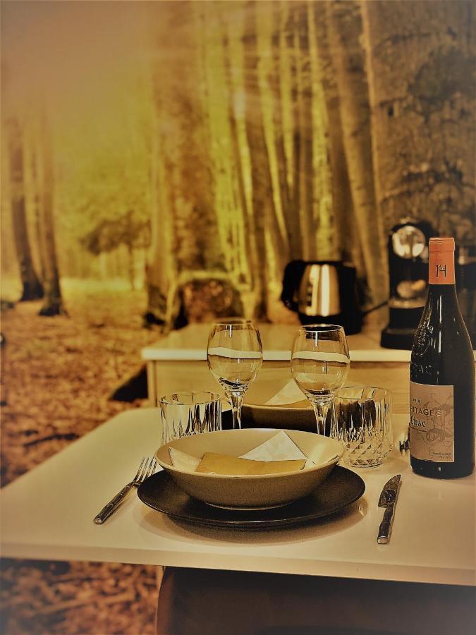 Au Vingtain - Appartement & Spa Atypique Brindas Kültér fotó