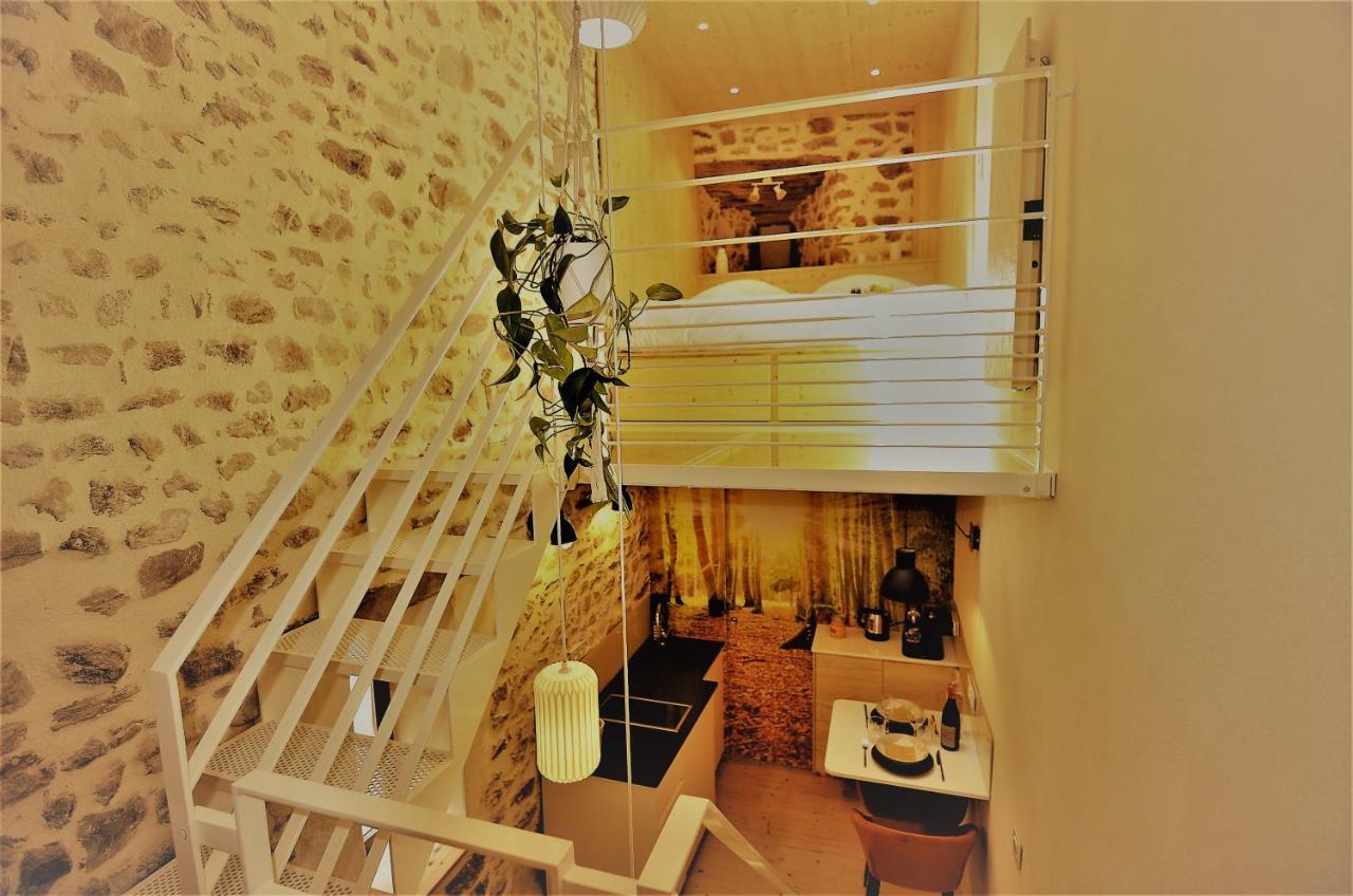 Au Vingtain - Appartement & Spa Atypique Brindas Kültér fotó